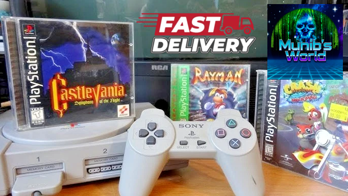 🎮Sony PlayStation 1 PS1 Console WORKING  5 Free Games *SAME DAY POST*🎮