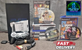 Sony PlayStation 2 Fat PS2 Console TESTED WORKING + 5 Free Random Games 2 Pads