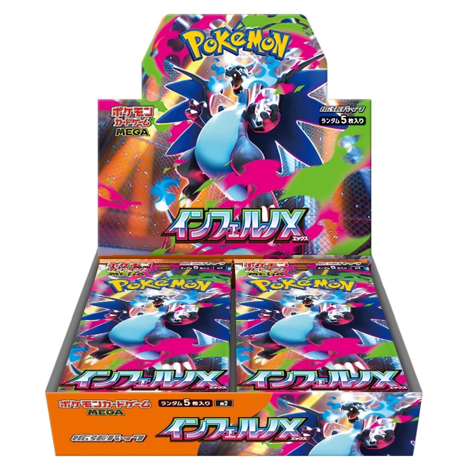 Mega Evolution Inferno X Japanese Booster Box Factory Sealed Brand New