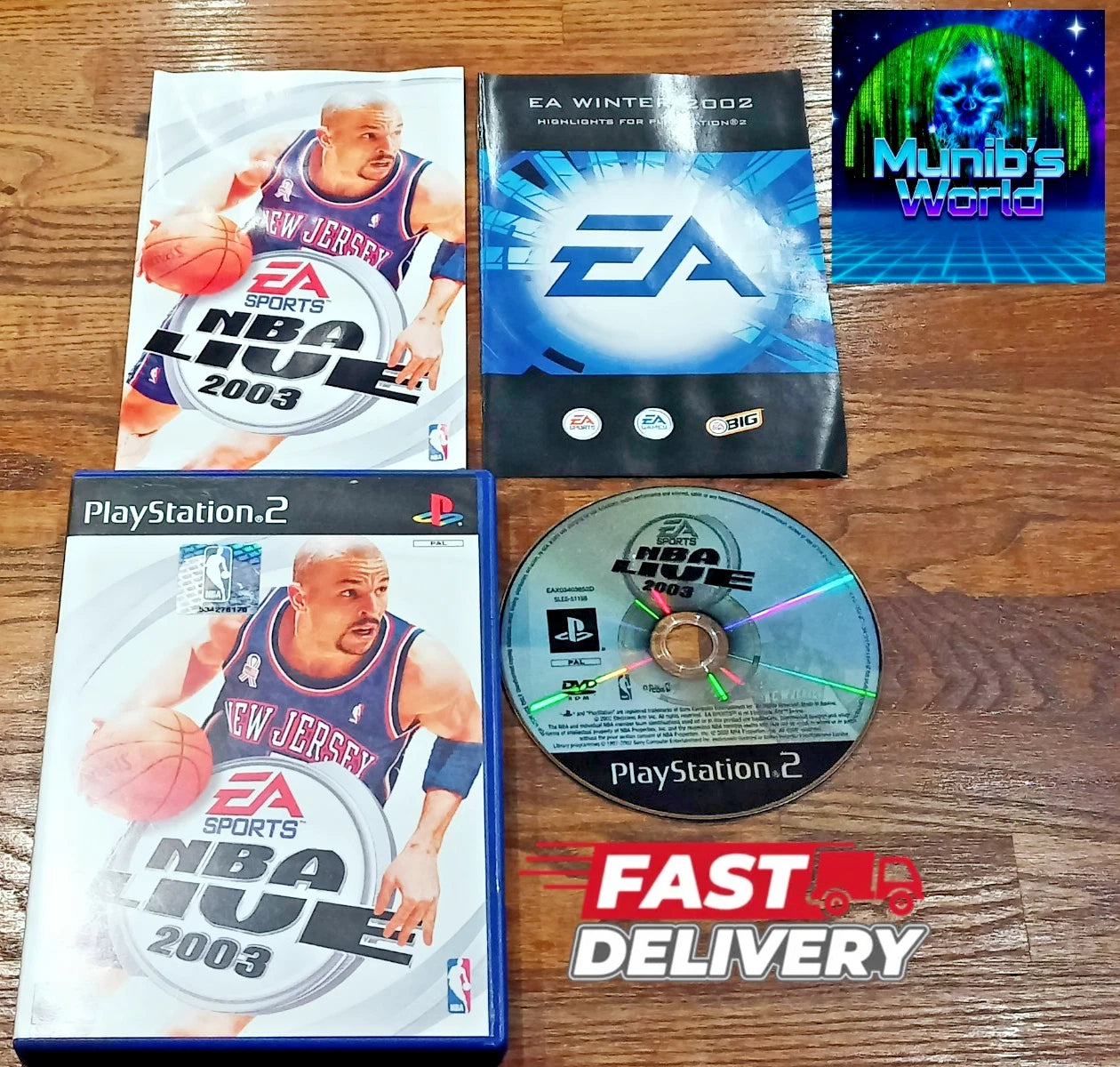 NBA Live 2003 (PS2) Sport: Basketball Good Condition Fast P&P