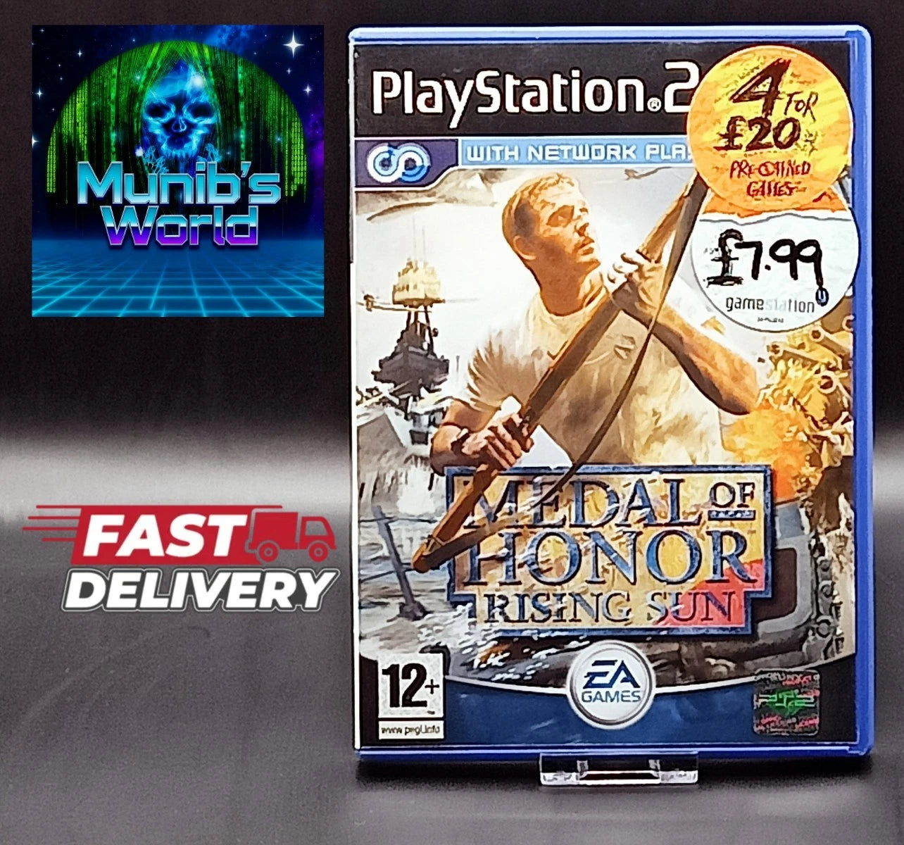 Medal of Honor: Rising Sun (PS2) Combat Game Infantry Same Day Dispatch Fast P&P