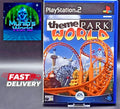Theme Park World - Sony Playstation 2 PS2 Video Game Near Mint Same Day Fast P&P