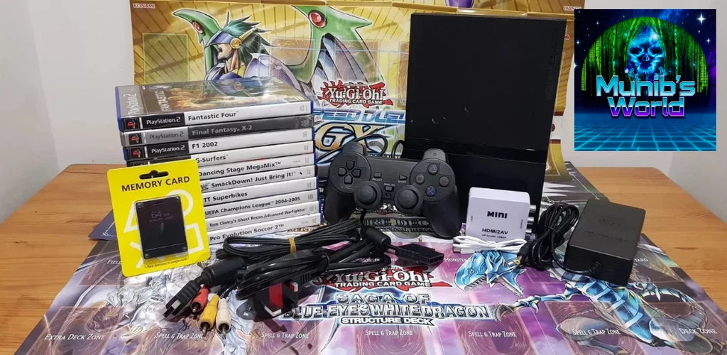 Sony PlayStation 2 Slim PS2 Console TESTED WORKING 6 MEGA Bundles 🕹️🕹️🕹️