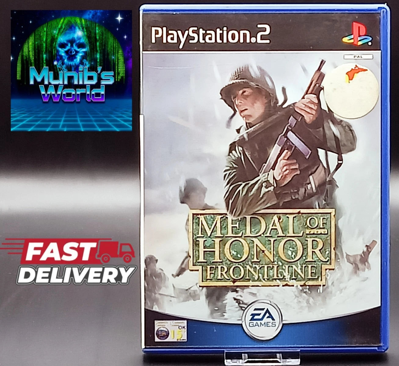 Medal of Honor: Frontline (PS2) Combat Game PlayStation 2 Fast Same Day Dispatch